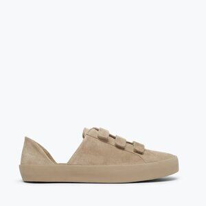 Freda Salvador Libby Stucco Suede Sneakers 8 womens